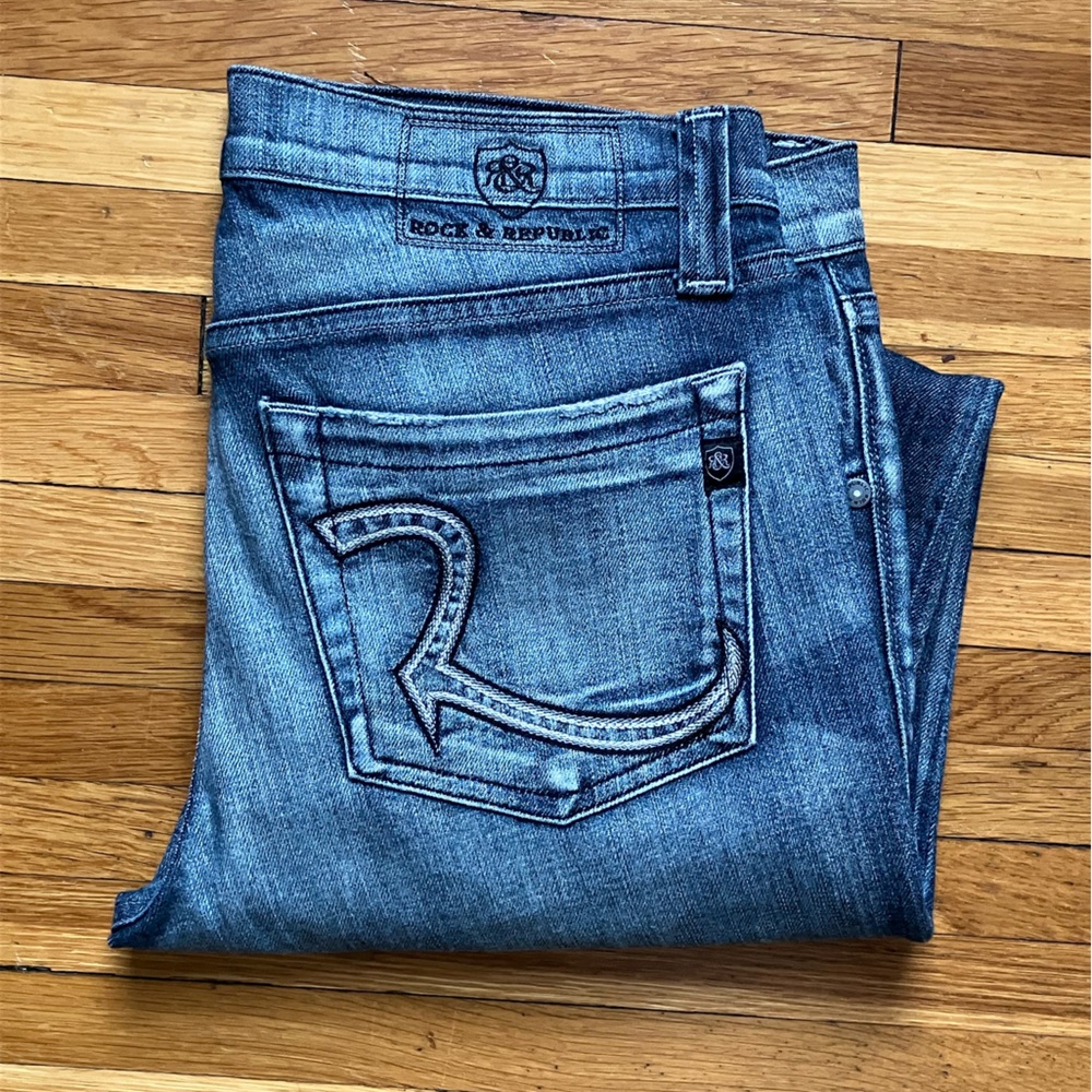 ROCK & REPUBLIC men’s denim jeans sz 34